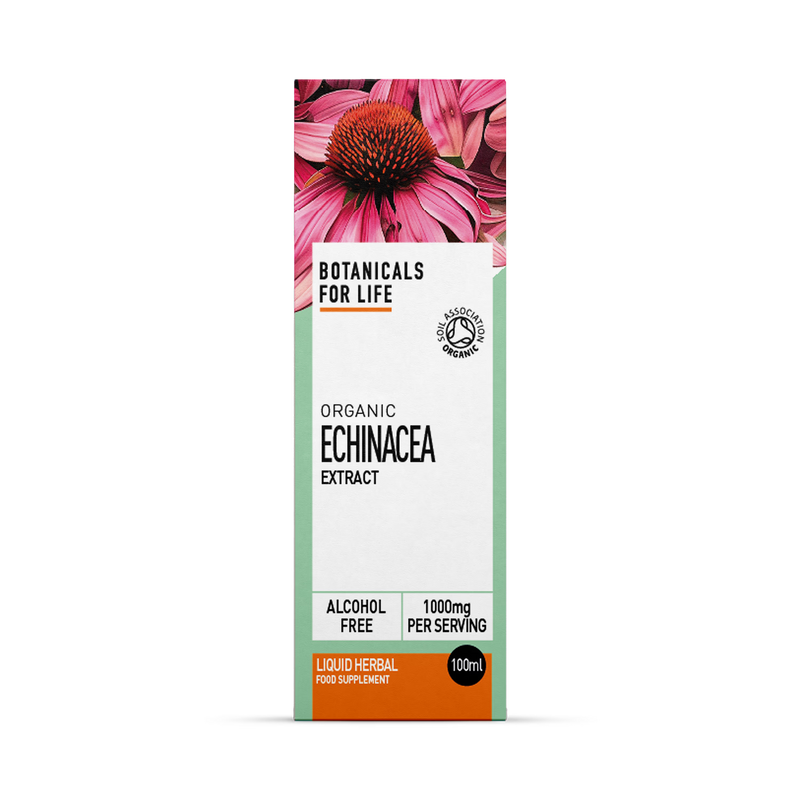 Botanicals For Life organic echinacea extract 100ml - British product
