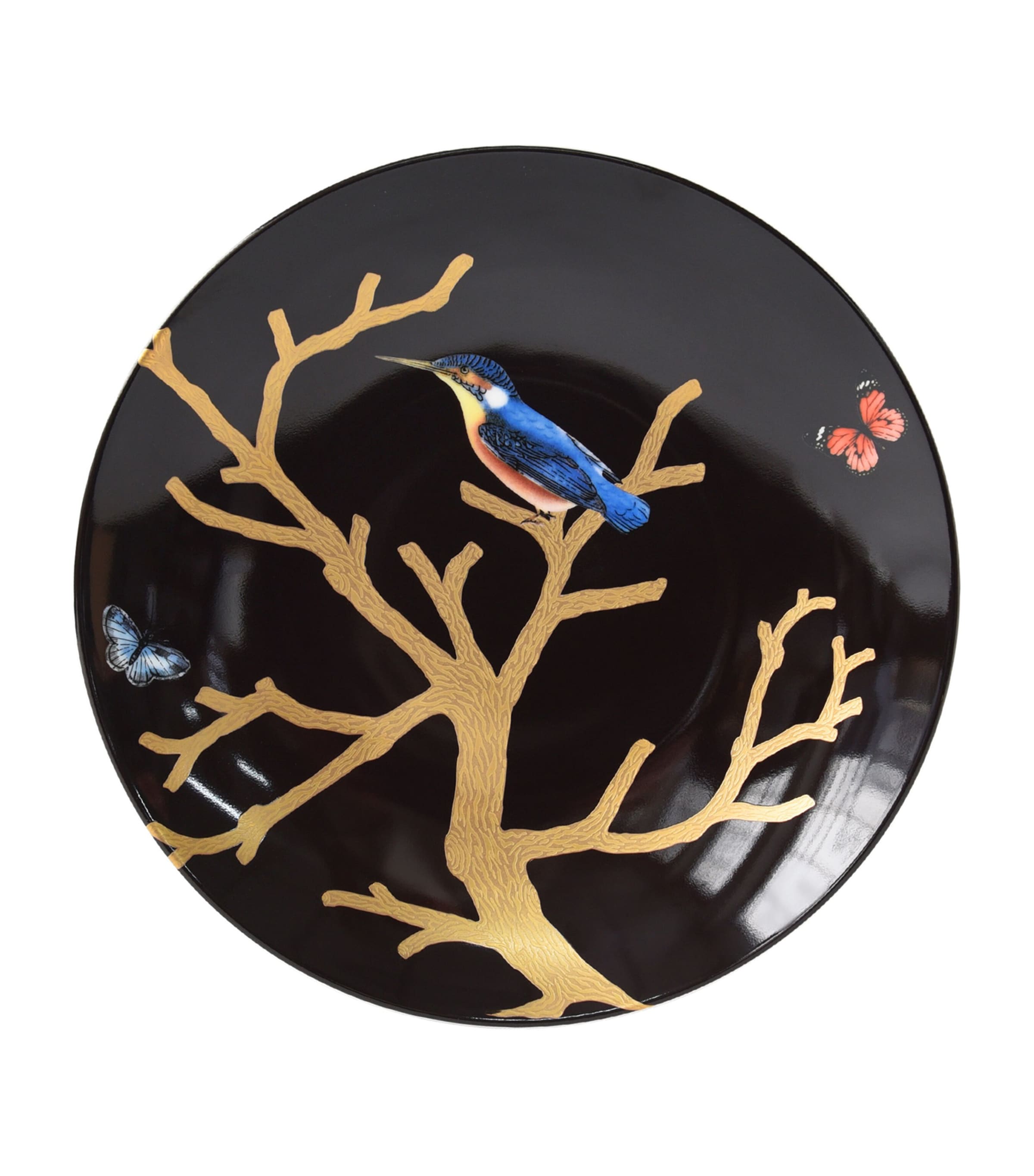 Bernardaud Aux Oiseaux dessert plates 21cm set of four - British product