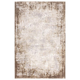 Asiatic Kuza border beige rug in two sizes - British product