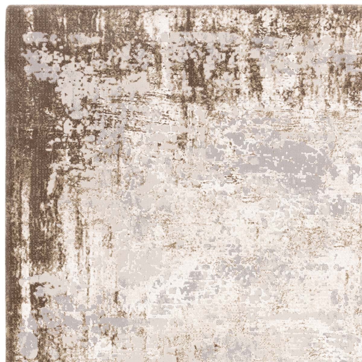 Asiatic Kuza border beige rug in two sizes - British product