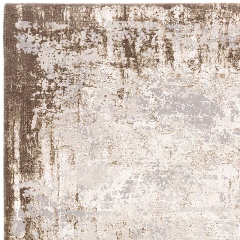 Asiatic Kuza border beige rug in two sizes - British product