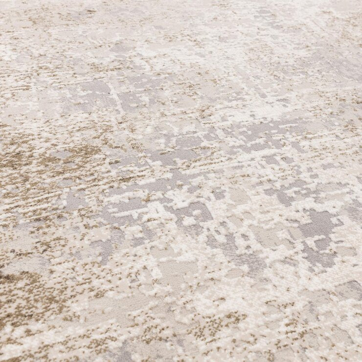 Asiatic Kuza border beige rug in two sizes - British product