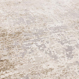 Asiatic Kuza border beige rug in two sizes - British product