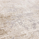 Asiatic Kuza border beige rug in two sizes - British product