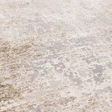 Asiatic Kuza border beige rug in two sizes - British product
