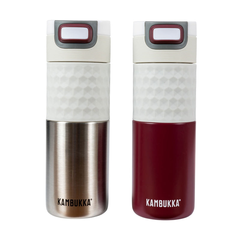 Kambukka travel mug 2 pack 500ml in 2 colours, UK version