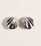 Chloé Pleats clip-on earrings - imported from the UK
