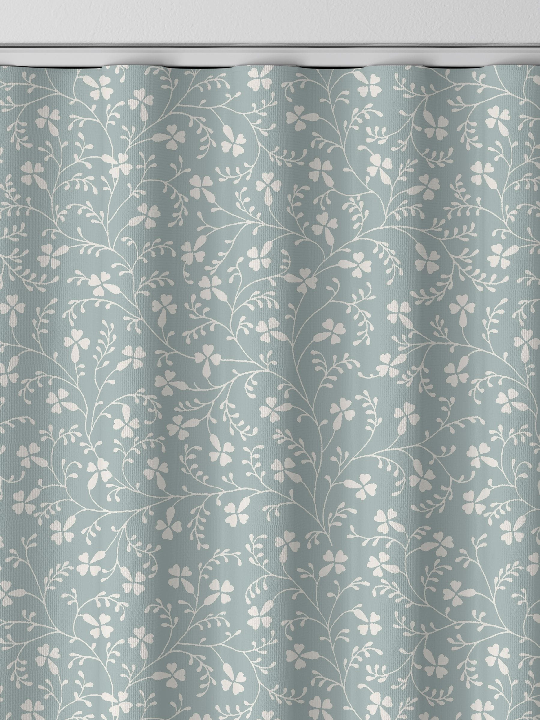 ستائر Laura Ashley duck egg campion مفصلة حسب المقاس - منتج بريطاني