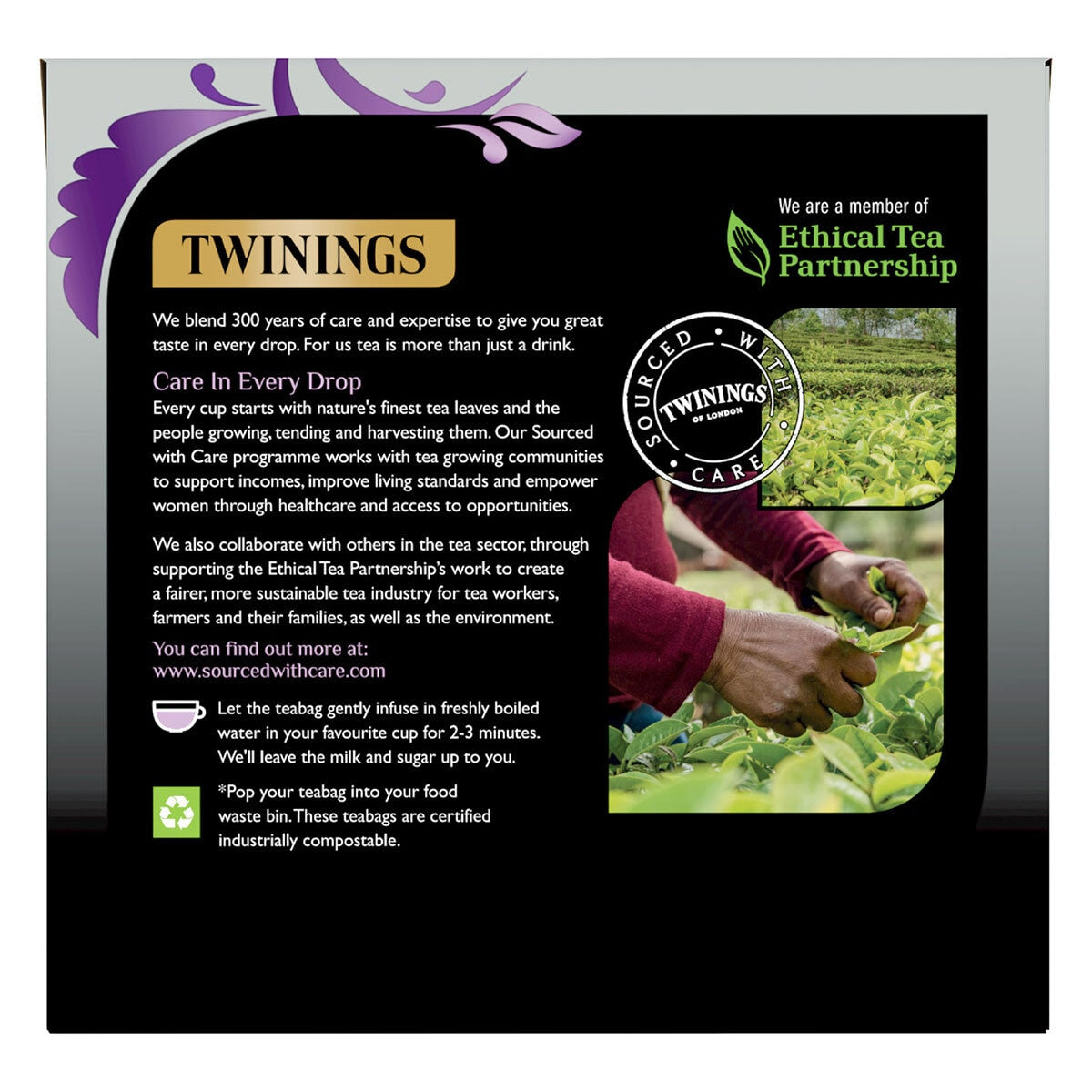 Twinings Earl Grey Tea Bags, 3 x 120 Pack GOODS Costco UK