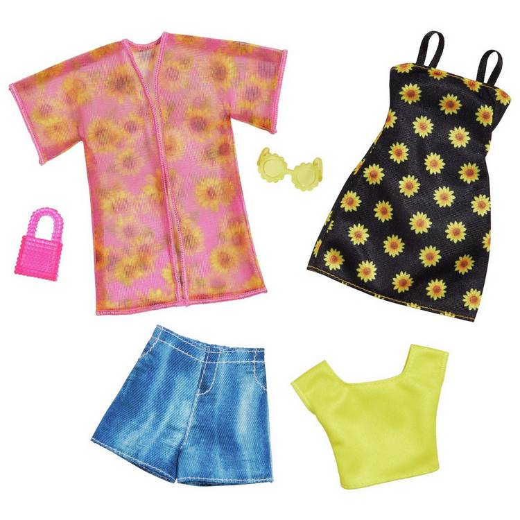 Barbie doll outfit pack assortment (British brand)
