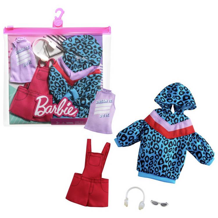 Barbie doll outfit pack assortment (British brand)
