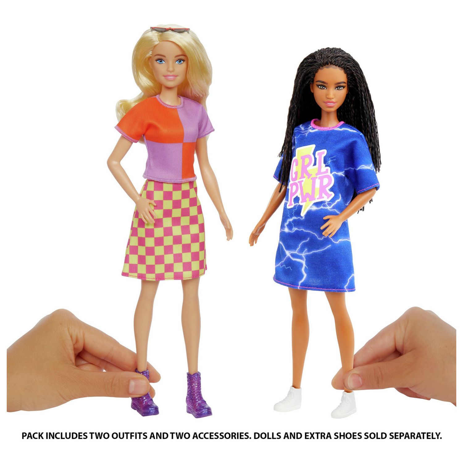 Barbie doll outfit pack assortment (British brand)