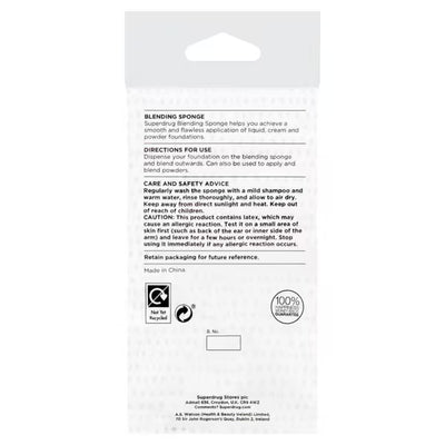 Superdrug Blending Sponge Hellrosa Make-up-Werkzeug