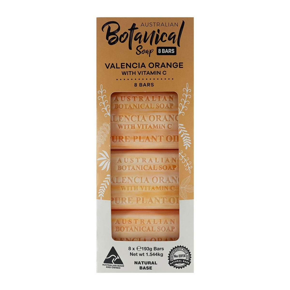 Australian Botanical Soap Bar 8 Pack - British product