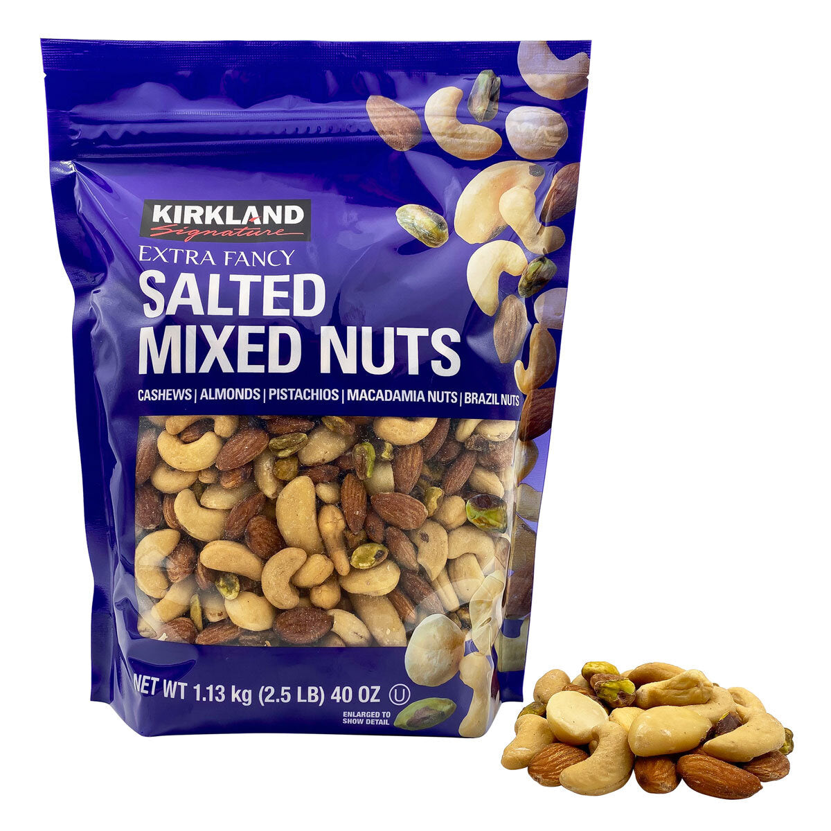 Kirkland Signature Extra Fancy Mixed Nuts 1.13kg, UK version
