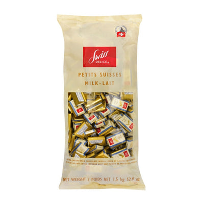 Costco UK Swiss Delice Petits Swisses Milk Chocolate 15kg - اشترِ عبر الإنترنت من McGrocer