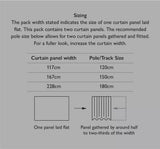 John Lewis Ines print lined eyelet curtains 228x137cm, imported from the UK