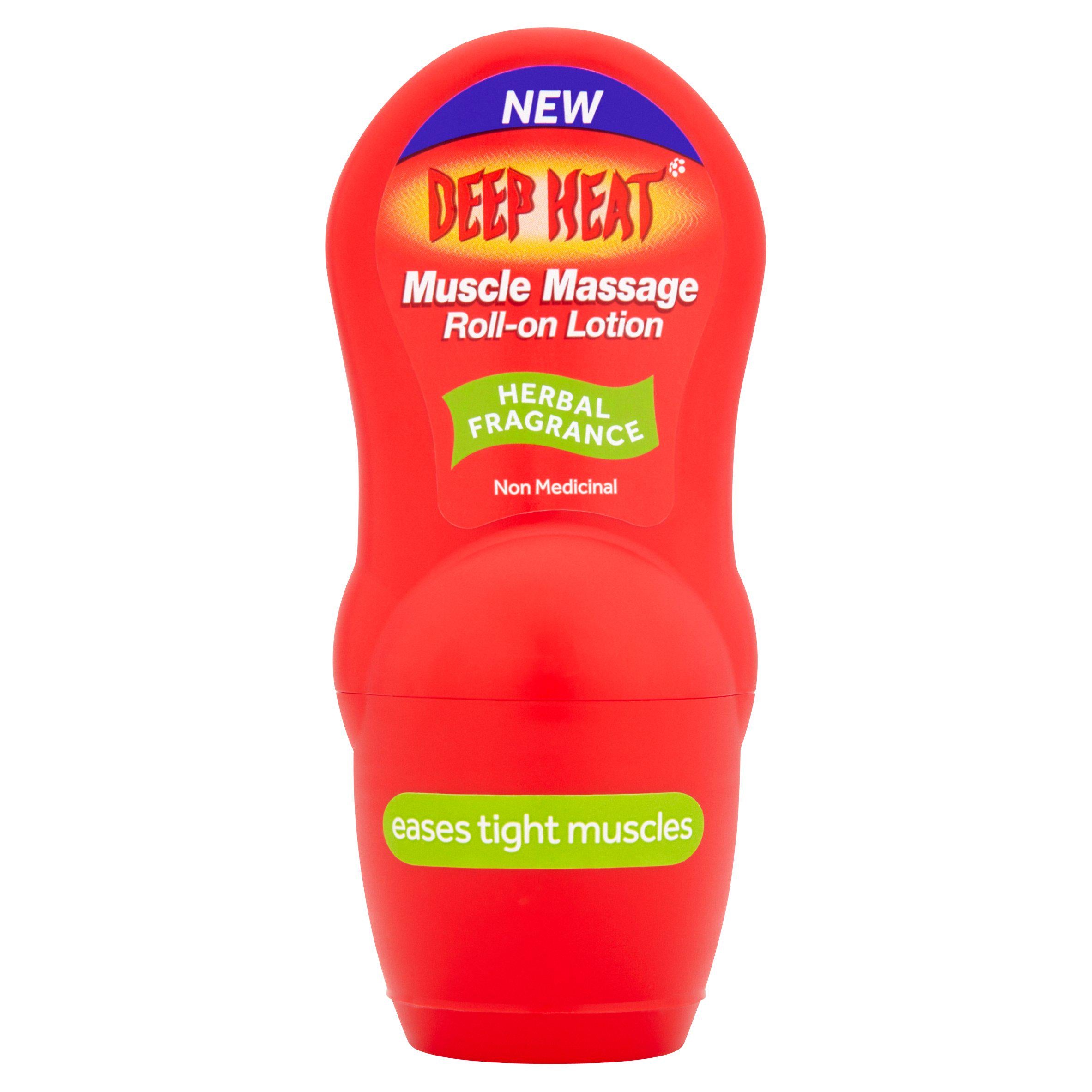 Deep Heat Muscle Massage Roll-on Lotion 50ml GOODS Sainsburys   