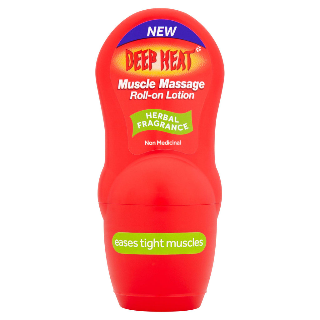 Deep Heat Muscle Massage Roll-on Lotion 50ml