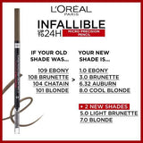 L'Oreal Paris Infallible Brows Precision Pencil Cool Blonde GOODS Superdrug   