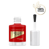 Max Factor Miracle Pure Nail Polish 305 Scarlet Poppy GOODS Superdrug   