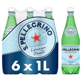 San Pellegrino Sparkling Natural Mineral Water   6 x 1L GOODS M&S   