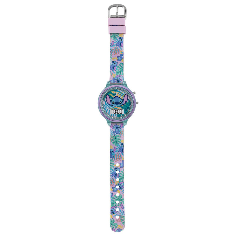 Disney Stitch digital watch and bracelet set, UK version