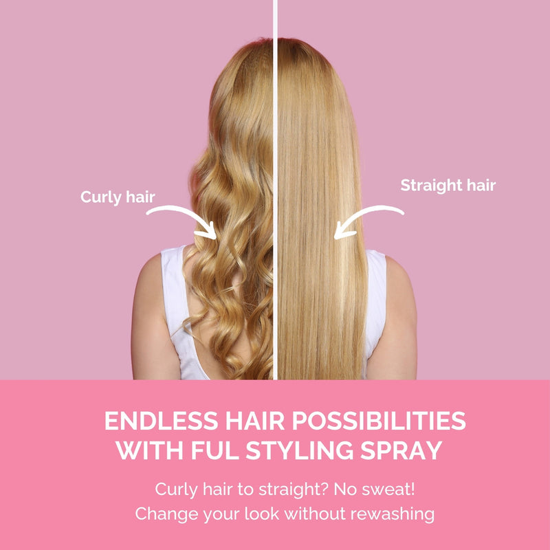 FUL Styling Spray 100ml hair product, imported from the UK
