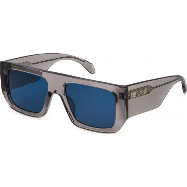 Just Cavalli blue SJC098 acetate sunglasses 56, imported from the UK