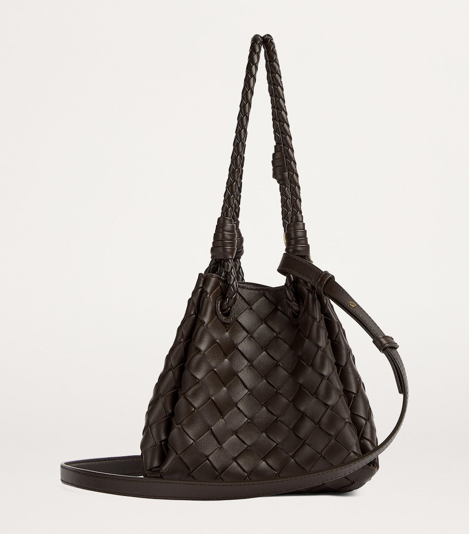 Bottega Veneta small Parachute shoulder bag lambskin leather - British product