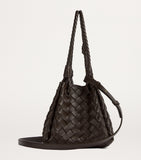 Bottega Veneta small Parachute shoulder bag lambskin leather - British product