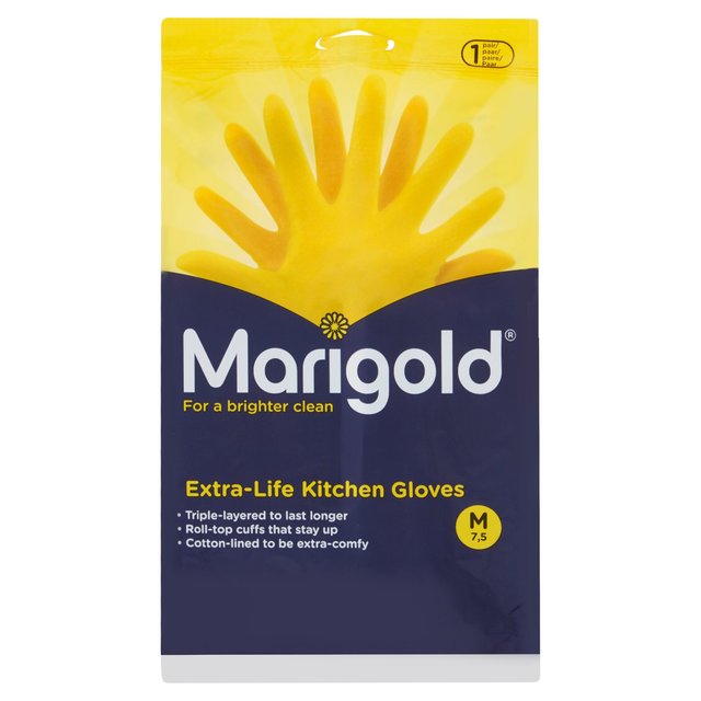 Marigold Extra Life Kitchen Gloves Medium   1pair GOODS M&S   