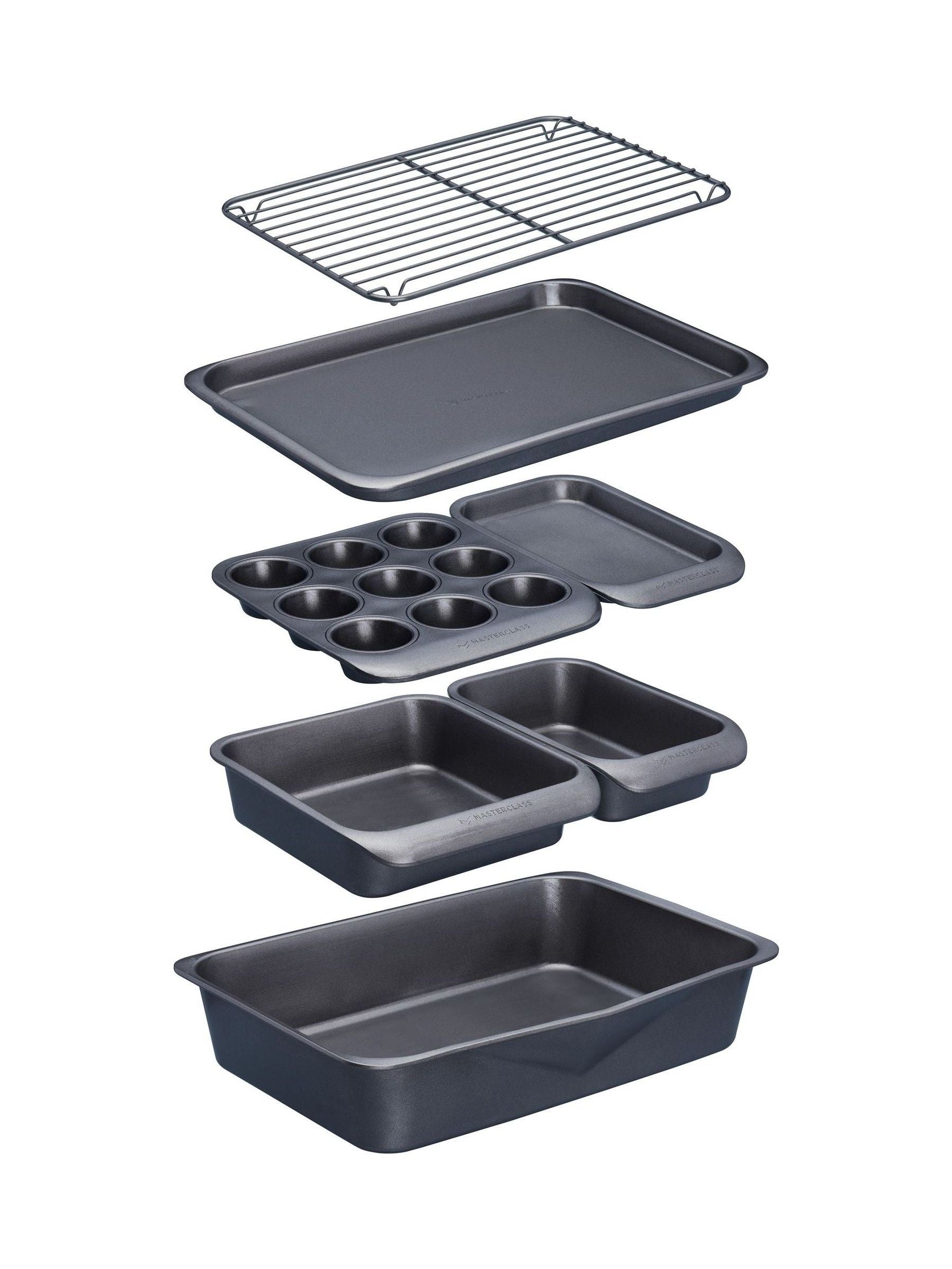 MasterClass 7-piece stacking bakeware set, UK version
