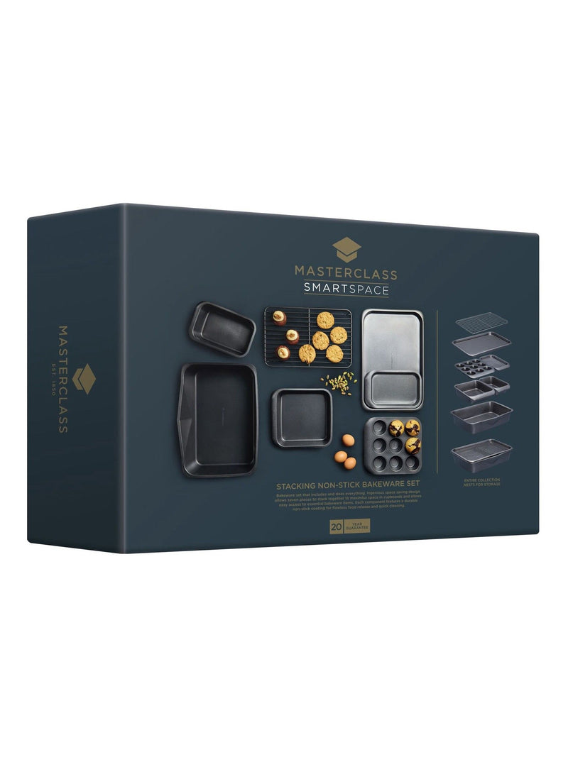 MasterClass 7-piece stacking bakeware set, UK version