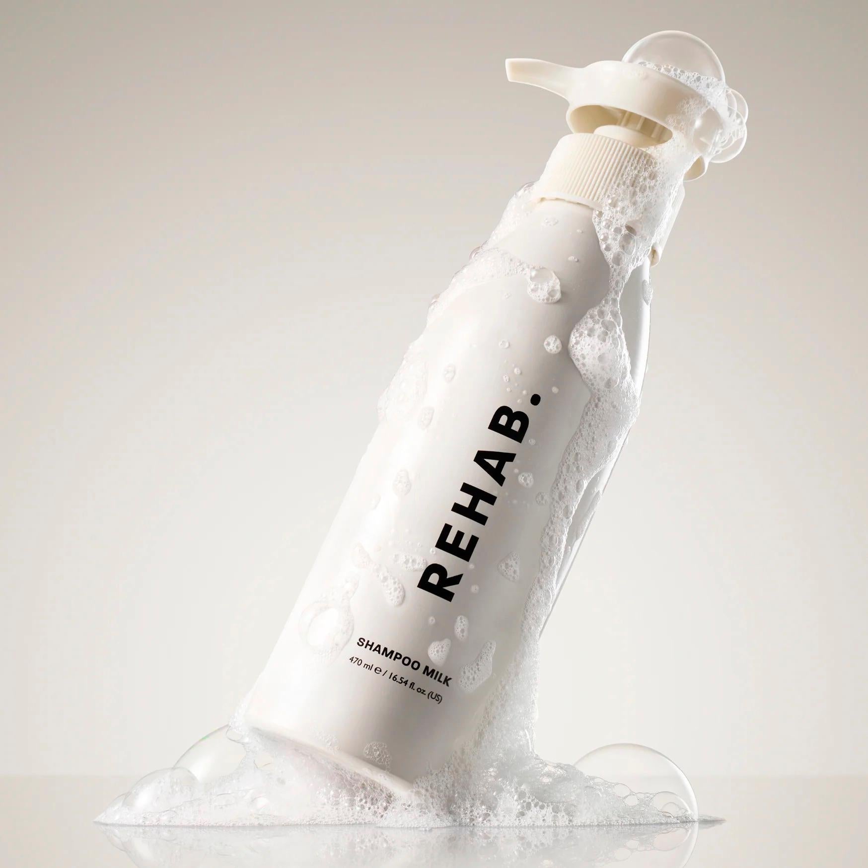 Rehab milk shampoo 470ml, UK version