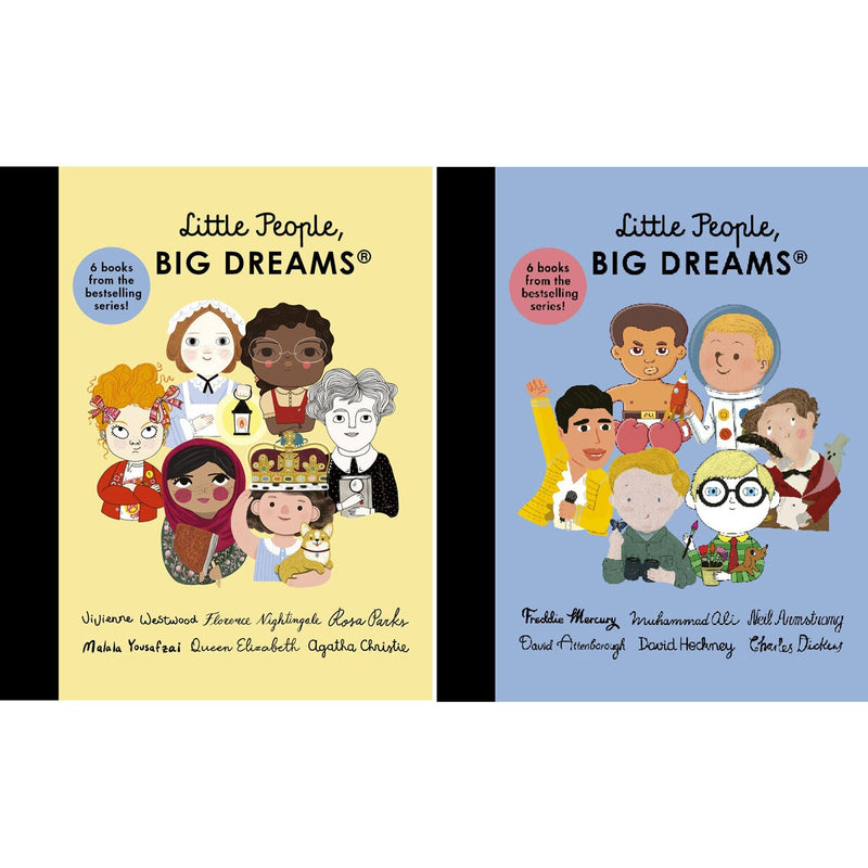 Little People Big Dreams flexible bind-up children's book, imported from the UK