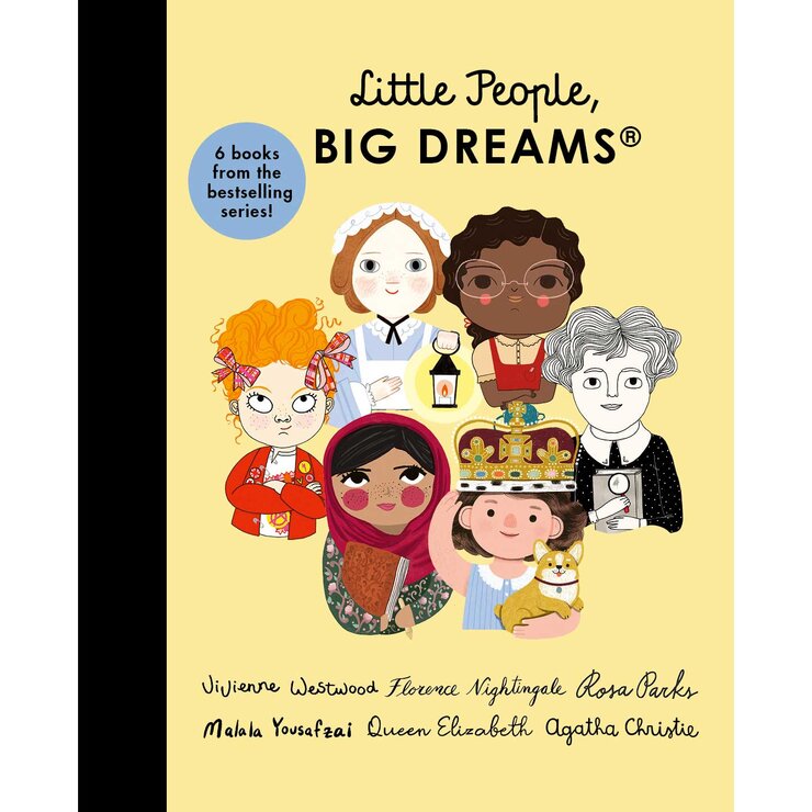 Little People Big Dreams flexible bind-up children's book, imported from the UK