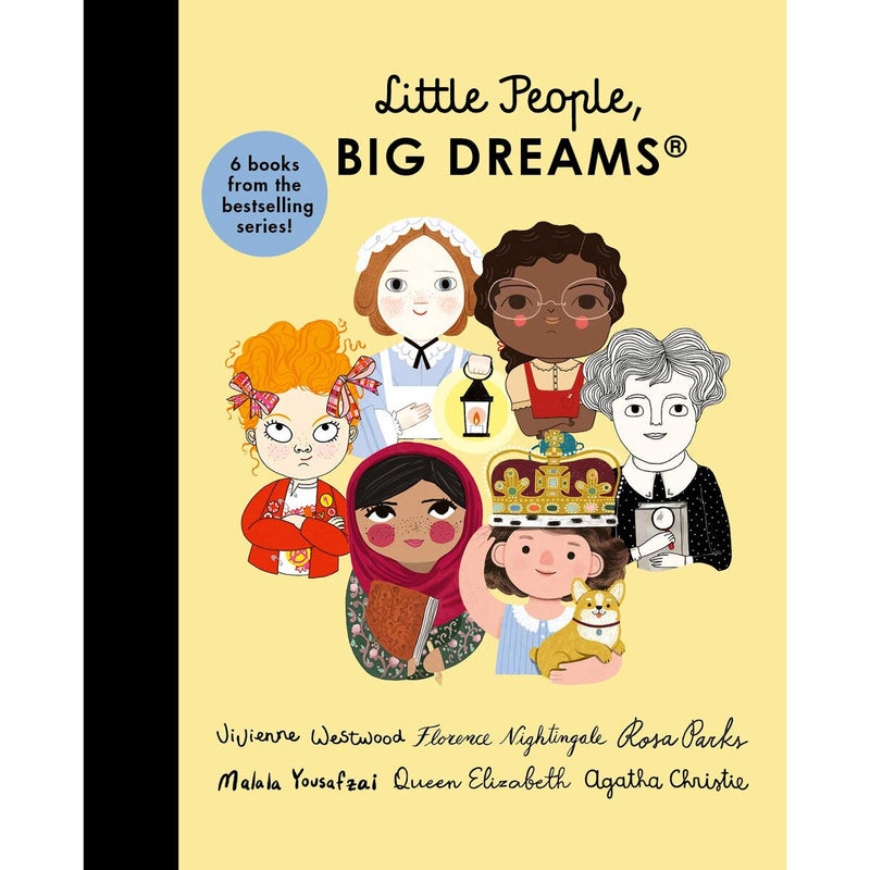 Little People Big Dreams flexible bind-up children's book, imported from the UK