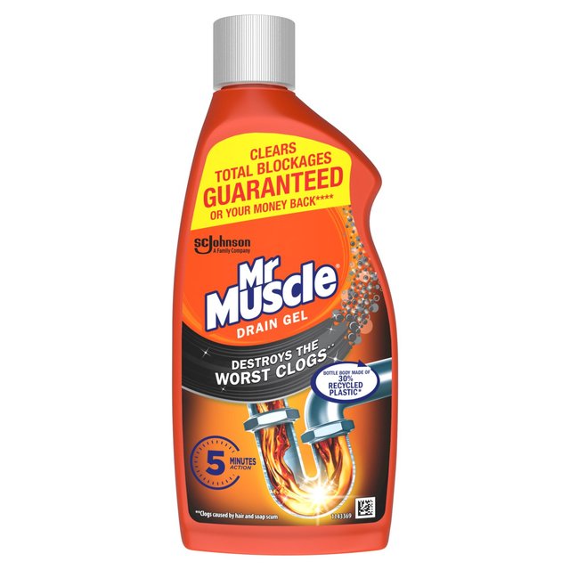 Mr Muscle Power Gel Drain Unblocker   500ml GOODS M&S   