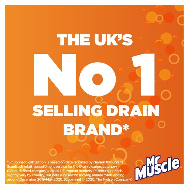 Mr Muscle Power Gel Drain Unblocker   500ml GOODS M&S   