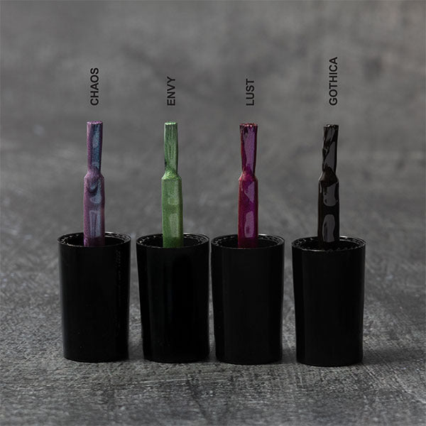 Technic Gothica pink nail varnish Lust shade - British product