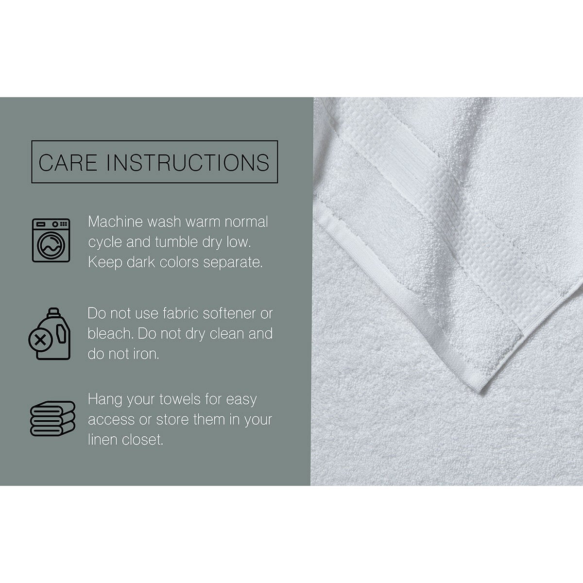 Grandeur bath sheets light grey 2 pack - British product