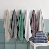 Grandeur bath sheets light grey 2 pack - British product