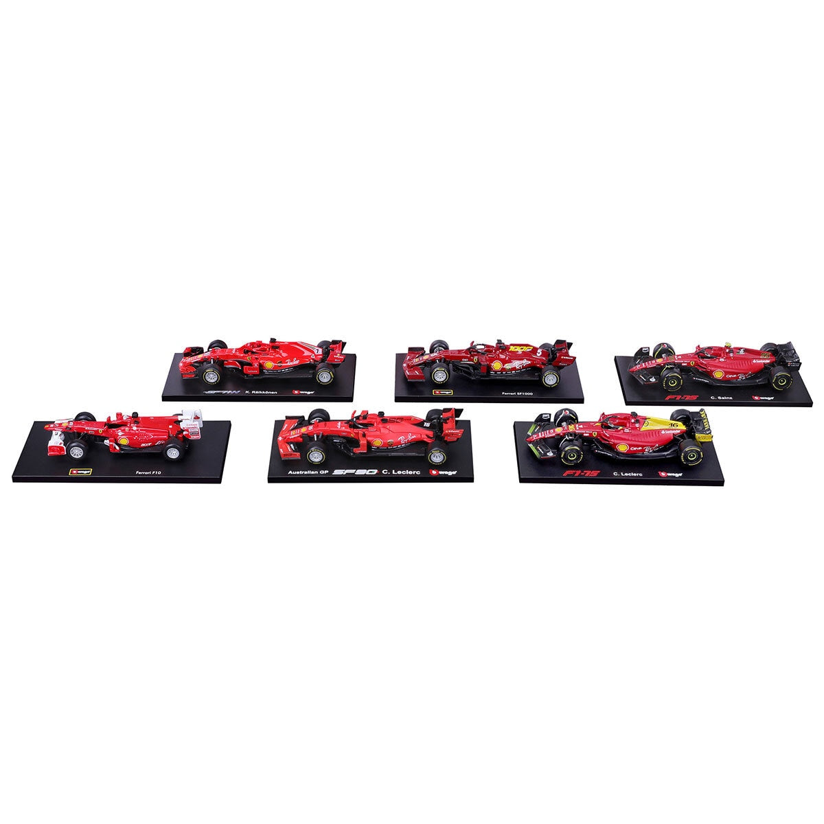 Maisto 1:43 Scale Highly Detailed Formula One Cars 6 Pack (3+ Years) GOODS Costco UK