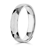 Costco hammered platinum wedding ring 5.0mm, UK version