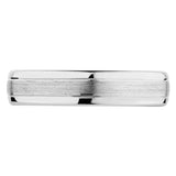 Costco platinum wedding ring luxury court satin polished 5.0mm (British brand)