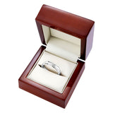 Costco platinum wedding ring luxury court satin polished 5.0mm (British brand)