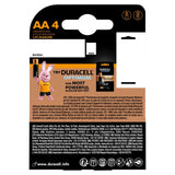 Duracell Plus 100% AA Alkaline Batteries   4 per pack GOODS M&S   