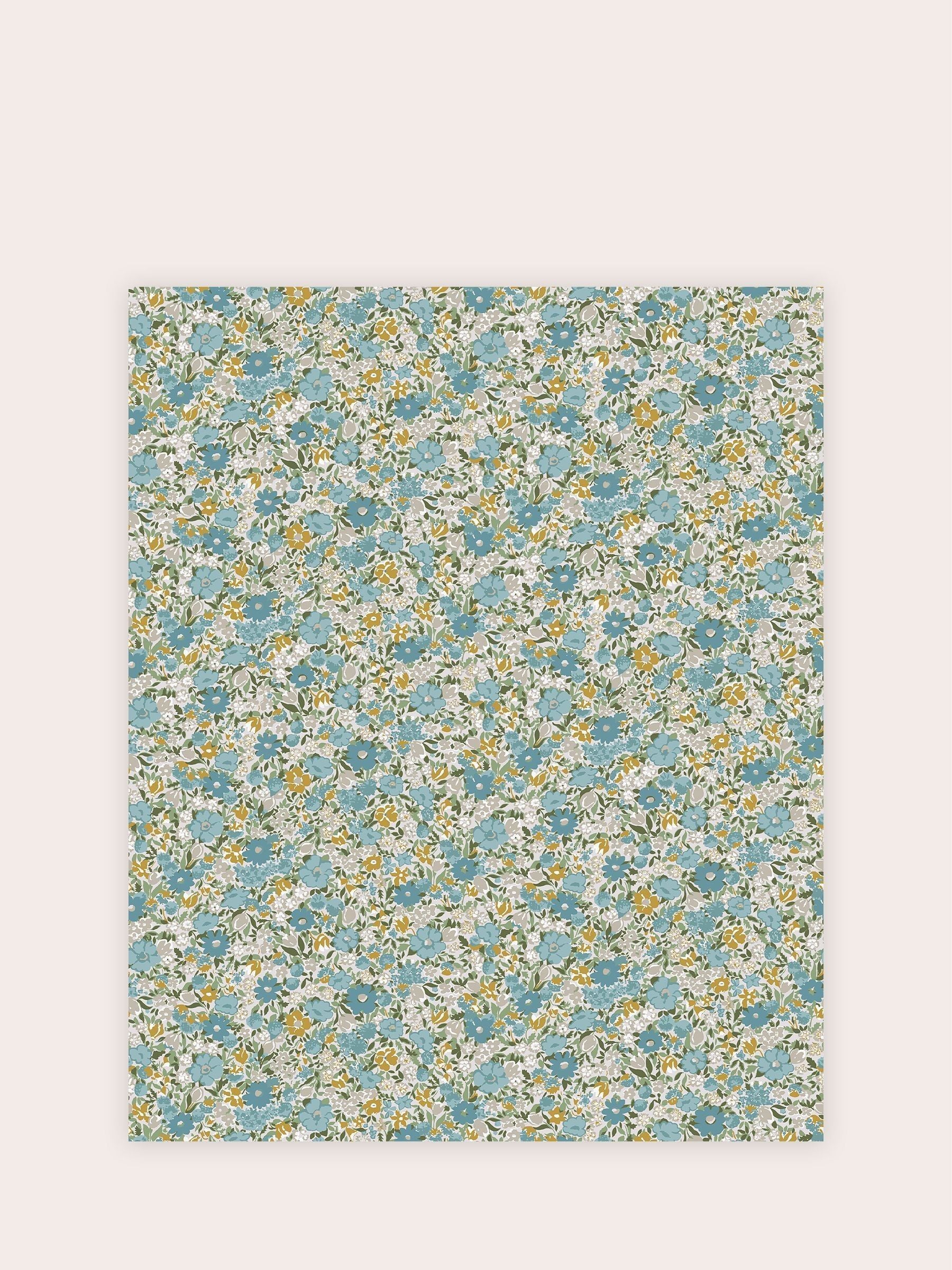 Laura Ashley Tapete Newport Blue Loveston 10M, UK-Version