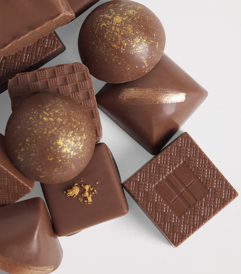 Harrods milk chocolate 15-piece collection 125g, UK version